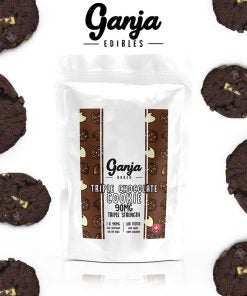Ganja Baked - Triple Chocolate Cookie 90mg THC