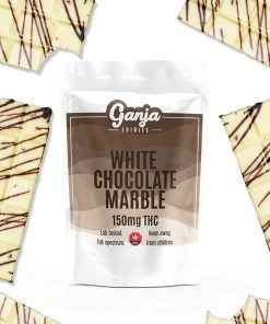 Ganja Baked - White Chocolate Marble 150mg THC