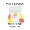 5 Pack Aura Gummy Bears (150mg) - Mix and Match