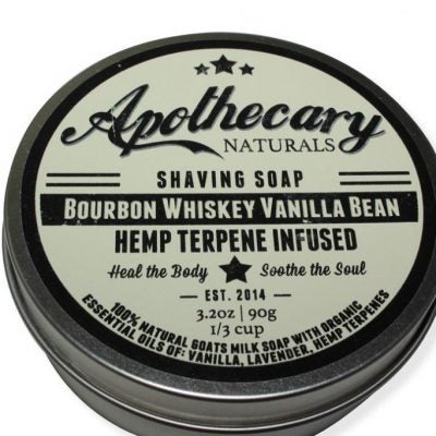 Apothecary - Shaving Soap - Bourbon Whiskey Vanilla Bean