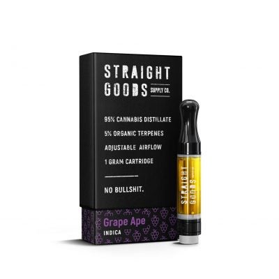 Straight Goods THC Vape Cartridge