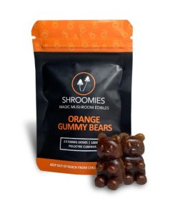 Shroomies - Orange Gummy Bears (1000mg)