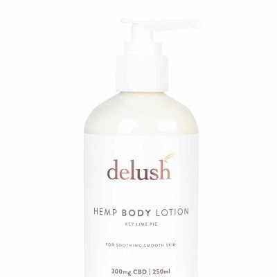 Delush - Hemp Body Lotion - Key Lime Pie