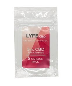 5mg CBD Capsules - LYFE