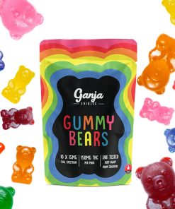 Ganja Bears Gummies - 10 x 15mg THC (150mg Lab Tested)
