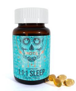Mota - Sleep Capsules - 1:1:1 THC:CBD:CBN