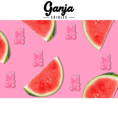 Ganja Bears (150mg THC) - Watermelon