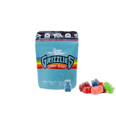 Grizzlies Gummies (350mg THC) - Sour Assorted