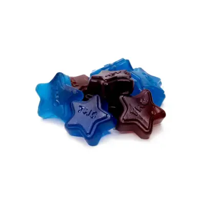 Apollo - Shooting Star Gummies (1000mg) - Grape / Blue Raspberry (Indica)