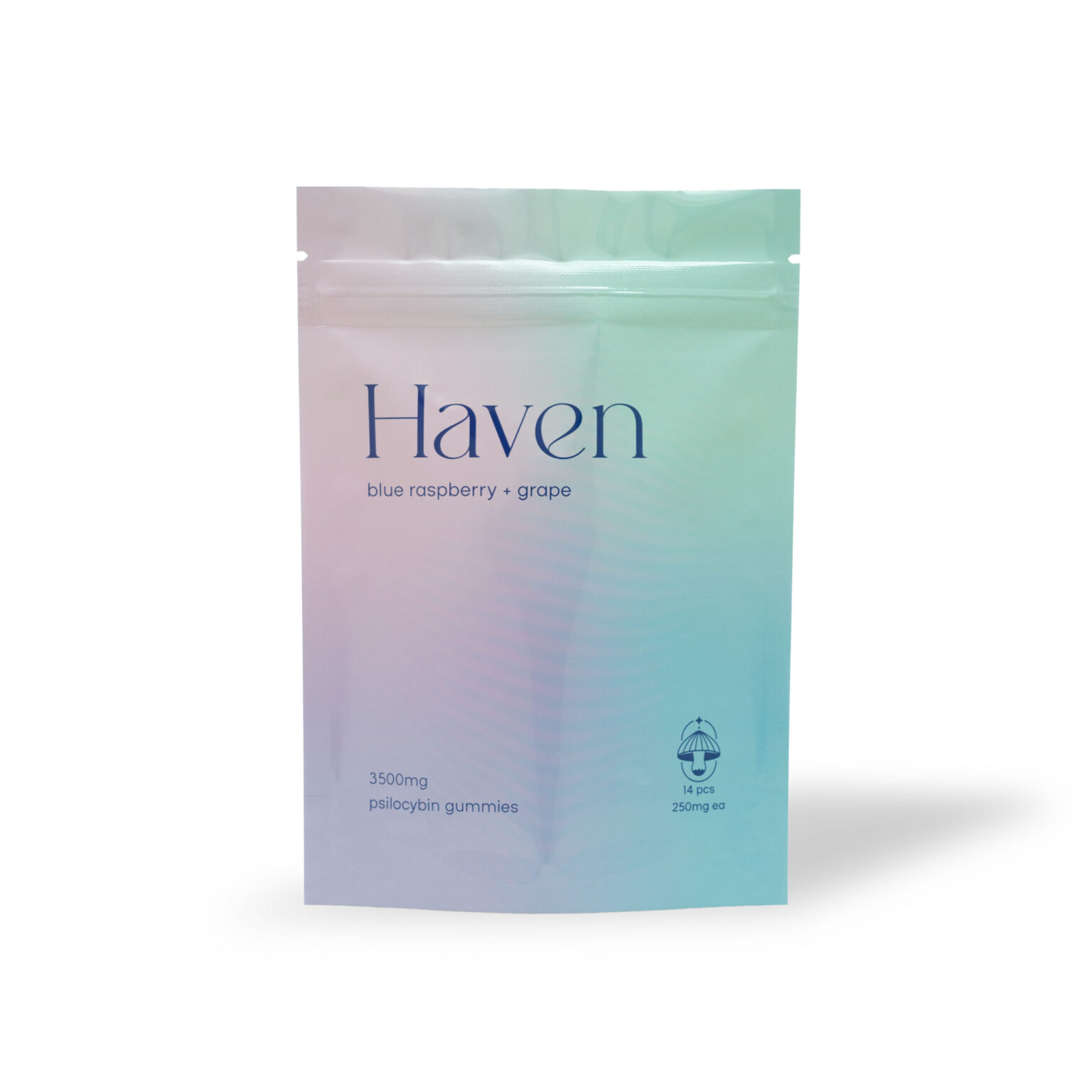 Haven - Psilocybin Gummies - Blue Raspberry & Grape (3500mg)
