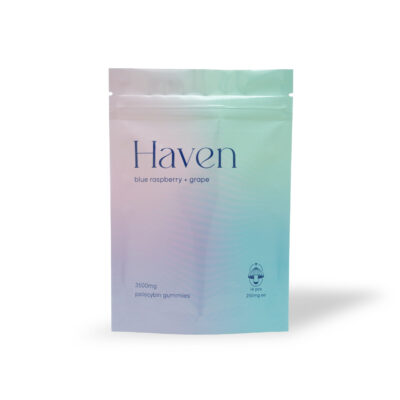 Haven - Psilocybin Gummies - Blue Raspberry & Grape (3500mg)