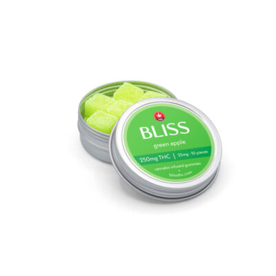Bliss - THC Gummies (250mg) - Green Apple