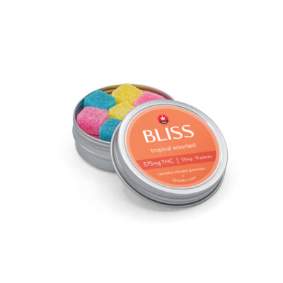 Bliss - THC Gummies (375mg) - Tropical Assorted