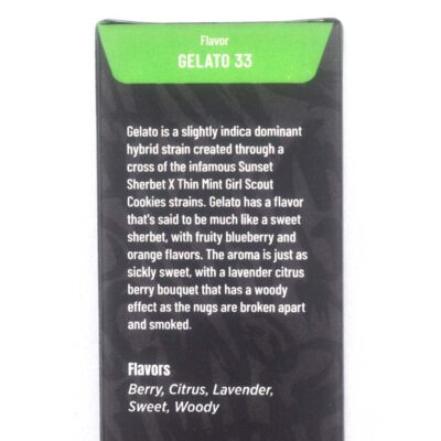 Green Supreme - Distillate Syringes (Gelato #33)