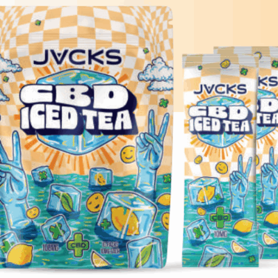 JACKS Powder Drink Mix - CBD Iced Tea 100mg