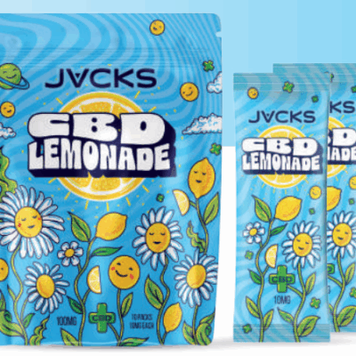 JACKS Powder Drink Mix - CBD Lemonade 100mg
