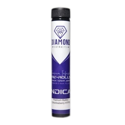Diamond Pre-Rolls - HTFSE - Platinum Bubba x Shishkaberry