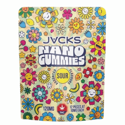 JACKS THC Nano Gummies - Sour Assorted 120mg