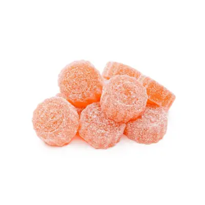 One Stop THC Gummies 500mg - Peach Lemonade
