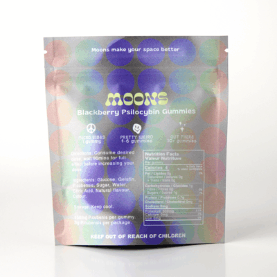 MOONS Psilocybin Gummies - Blackberry