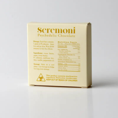 Seremoni Psilocybin Chocolate Bar (1000mg) - Mint
