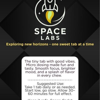 Space Labs - Chewable Sweet Mushroom Tabs - Micro-Dose (Variety-Pack 3 Grams)