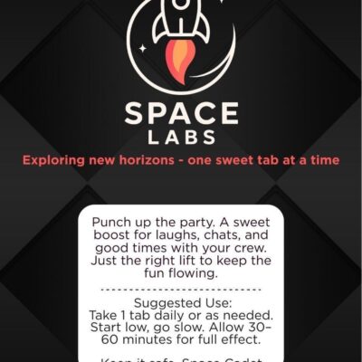 Space Labs - Chewable Sweet Mushroom Tabs - Social Dose (Fruit Punch 4 Grams)