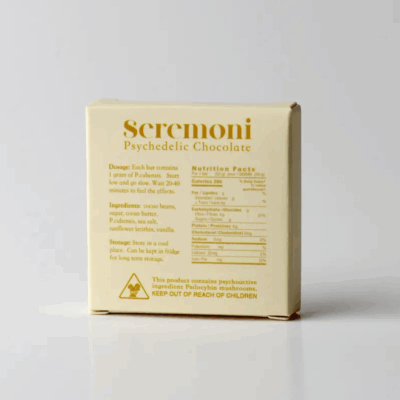 Seremoni Psilocybin Chocolate Bar (1000mg) - Sea Salt
