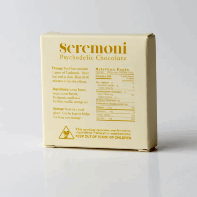 Seremoni Psilocybin Chocolate Bar (1000mg) - Orange