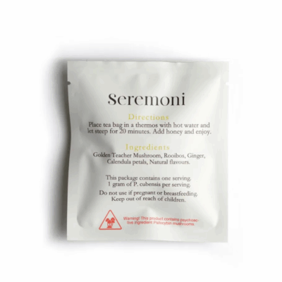 Seremoni Psilocybin Mushroom Tea - Ginger Rooibos