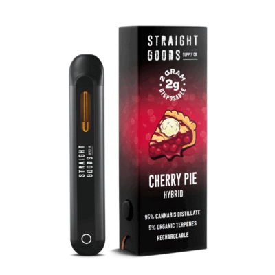 Straight Goods 2g Vape - Cherry Pie (Hybrid)