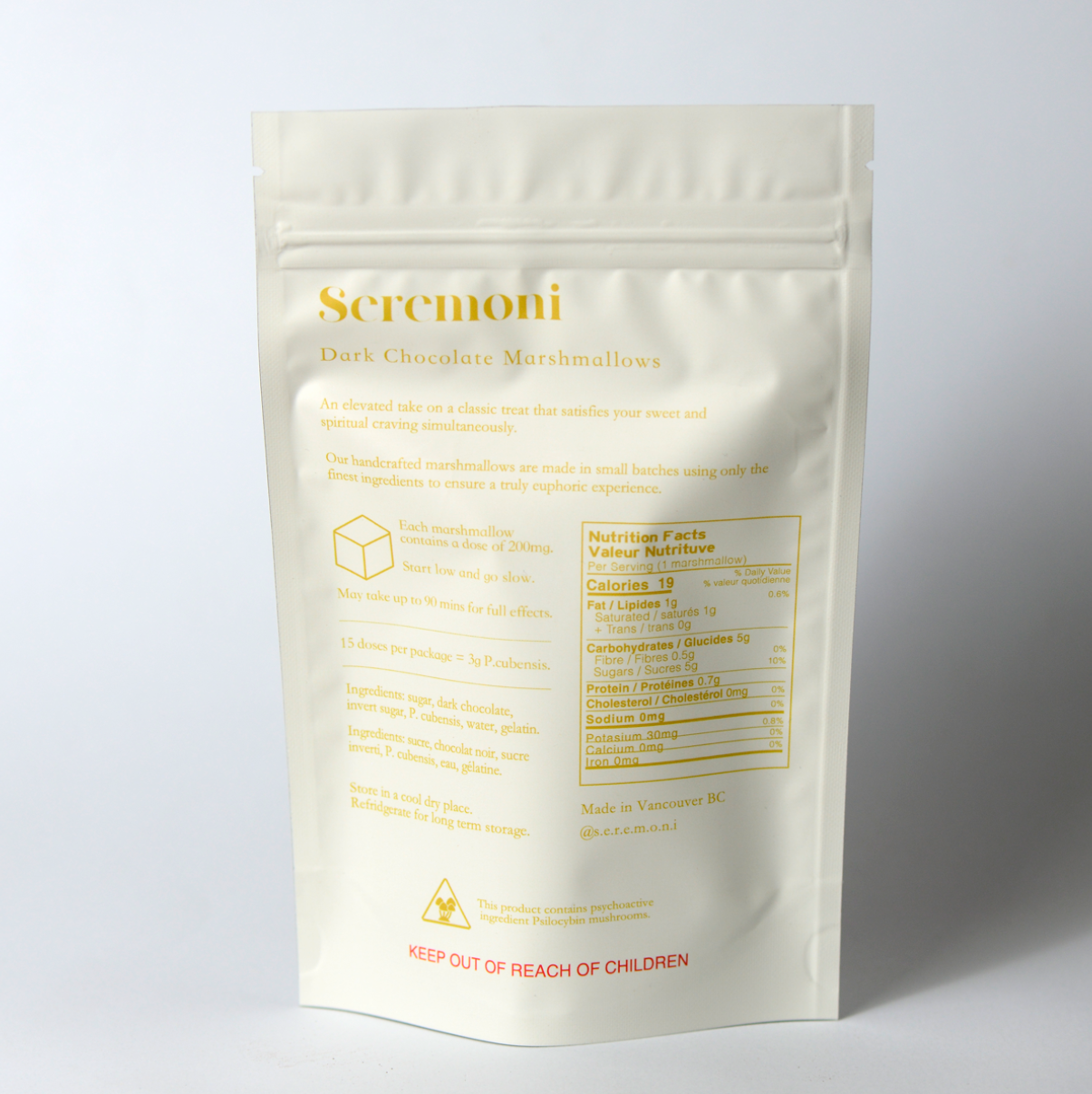 Seremoni Psilocybin Marshmallows Seremoni Psilocybin Marshmallows