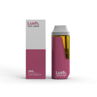 Lush - Discreet THC Disposable Vape (2 Grams) - Tutti Frutti (Hybrid)