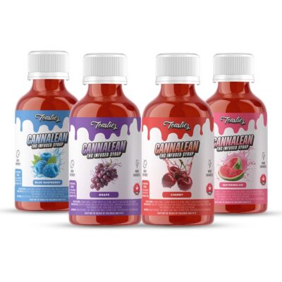Toastiez Cannalean THC Syrup - Blue Raspberry