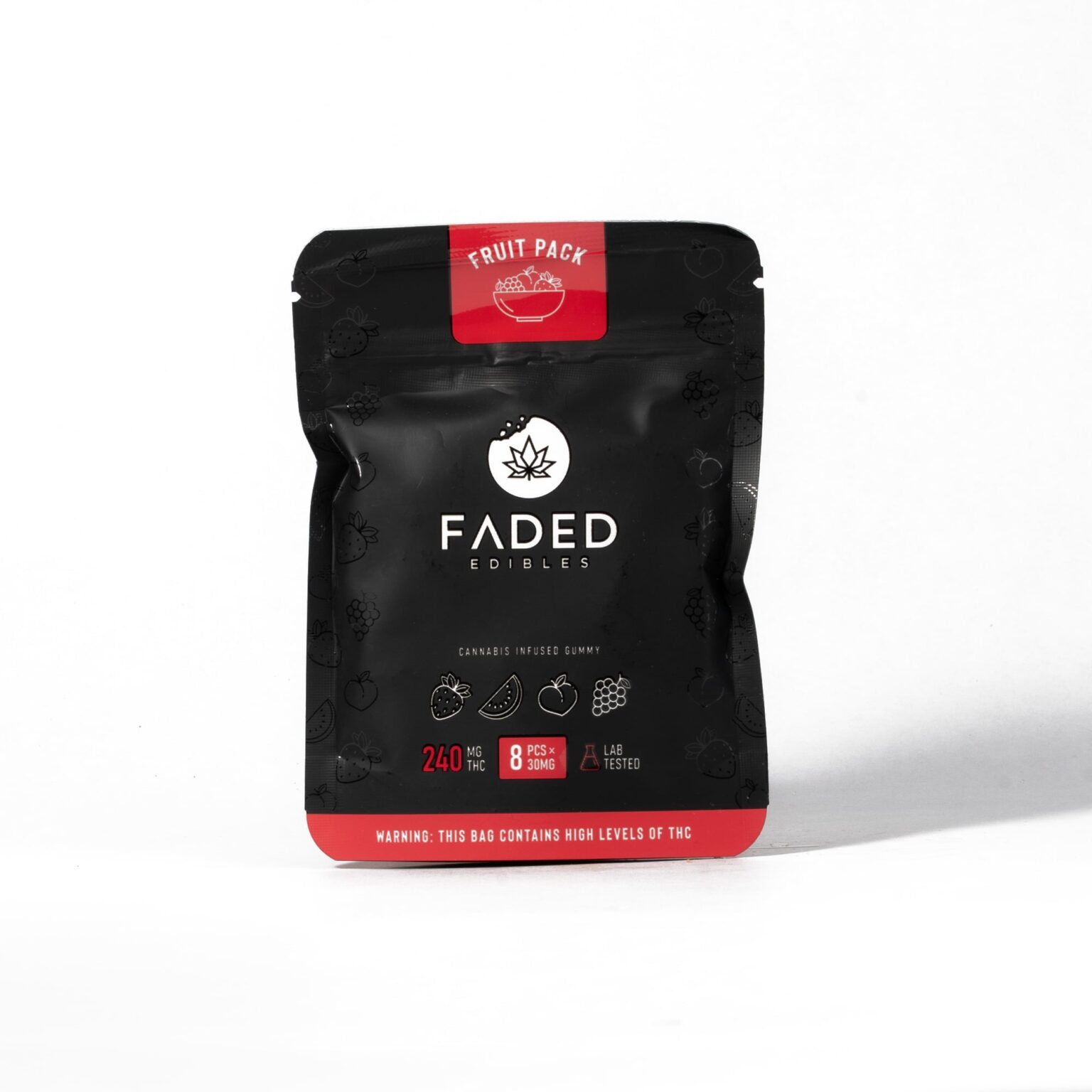 Faded Edibles - Fruit Pack (240mg)