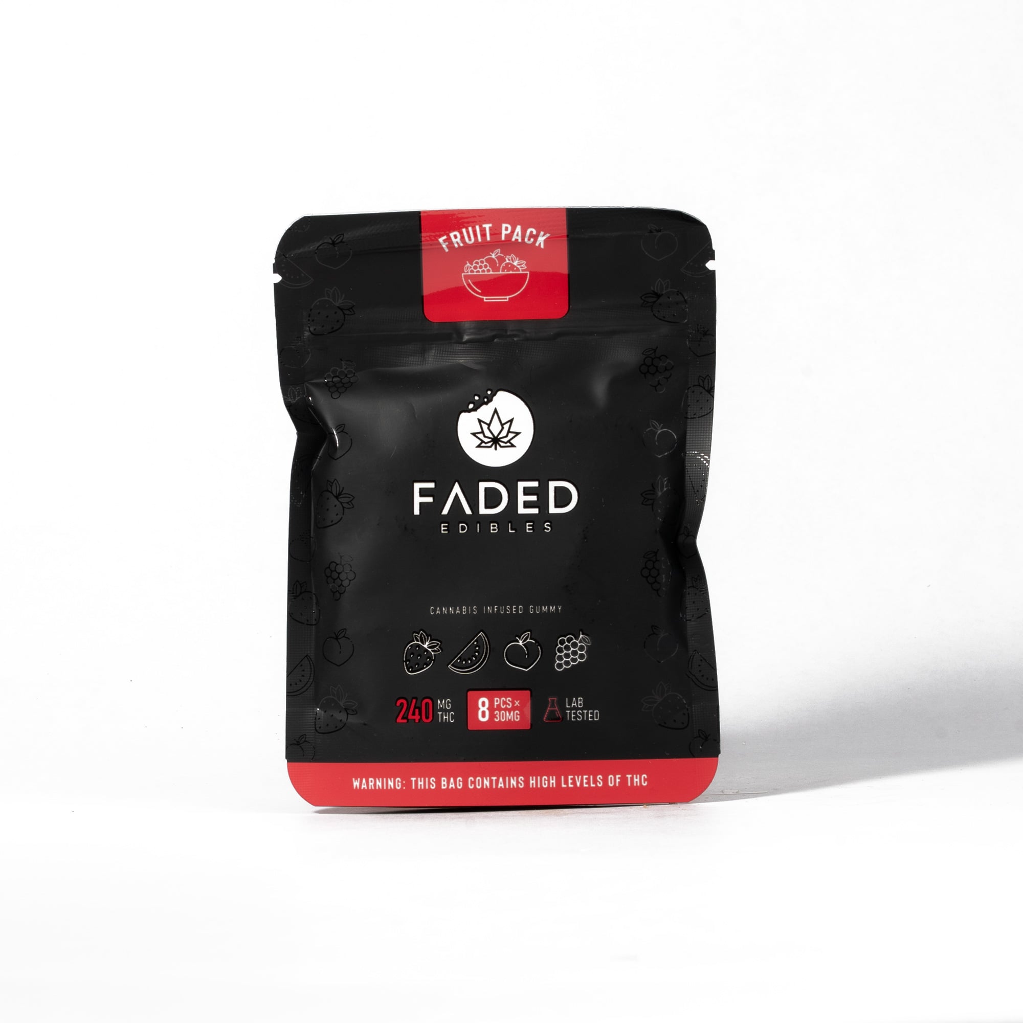 Faded Edibles - Fruit Pack (240mg) Faded Edibles - Fruit Pack (240mg)