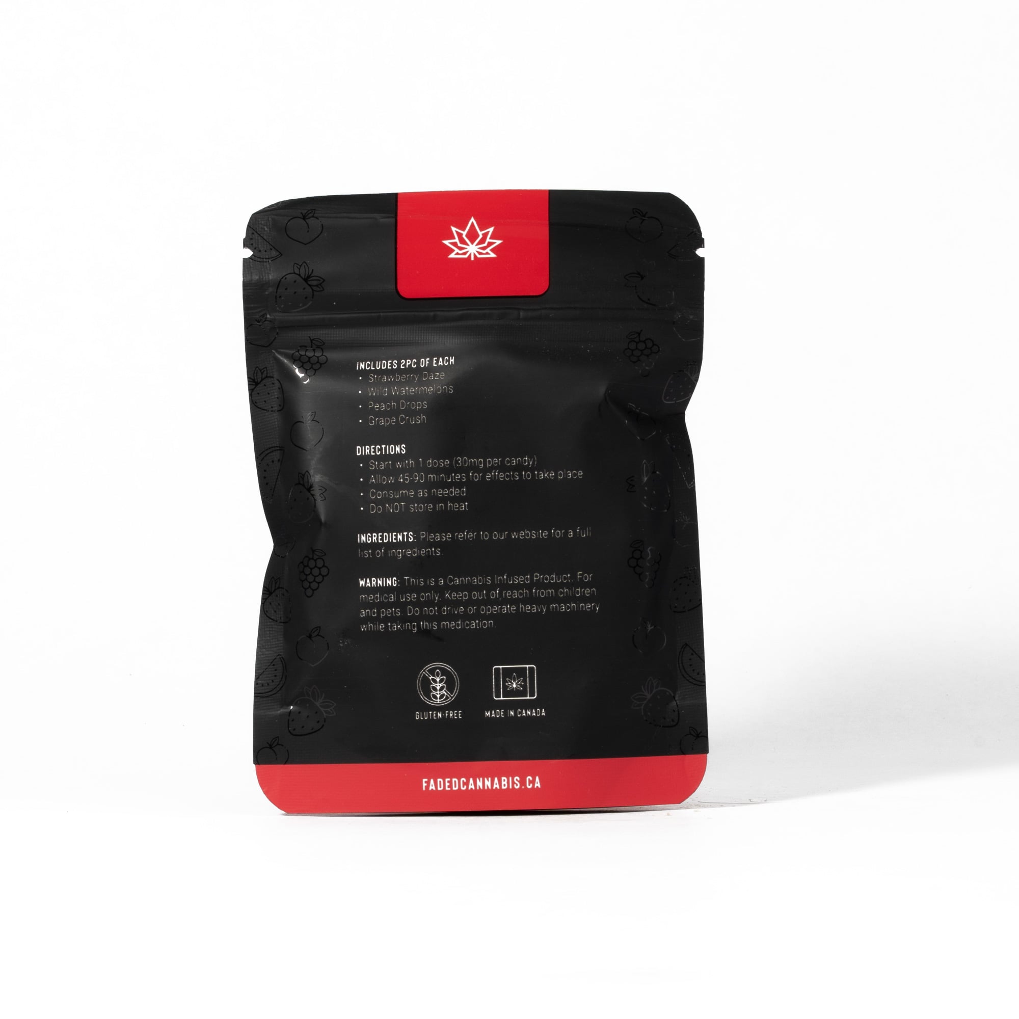 Faded Edibles - Fruit Pack (240mg) Faded Edibles - Fruit Pack (240mg)