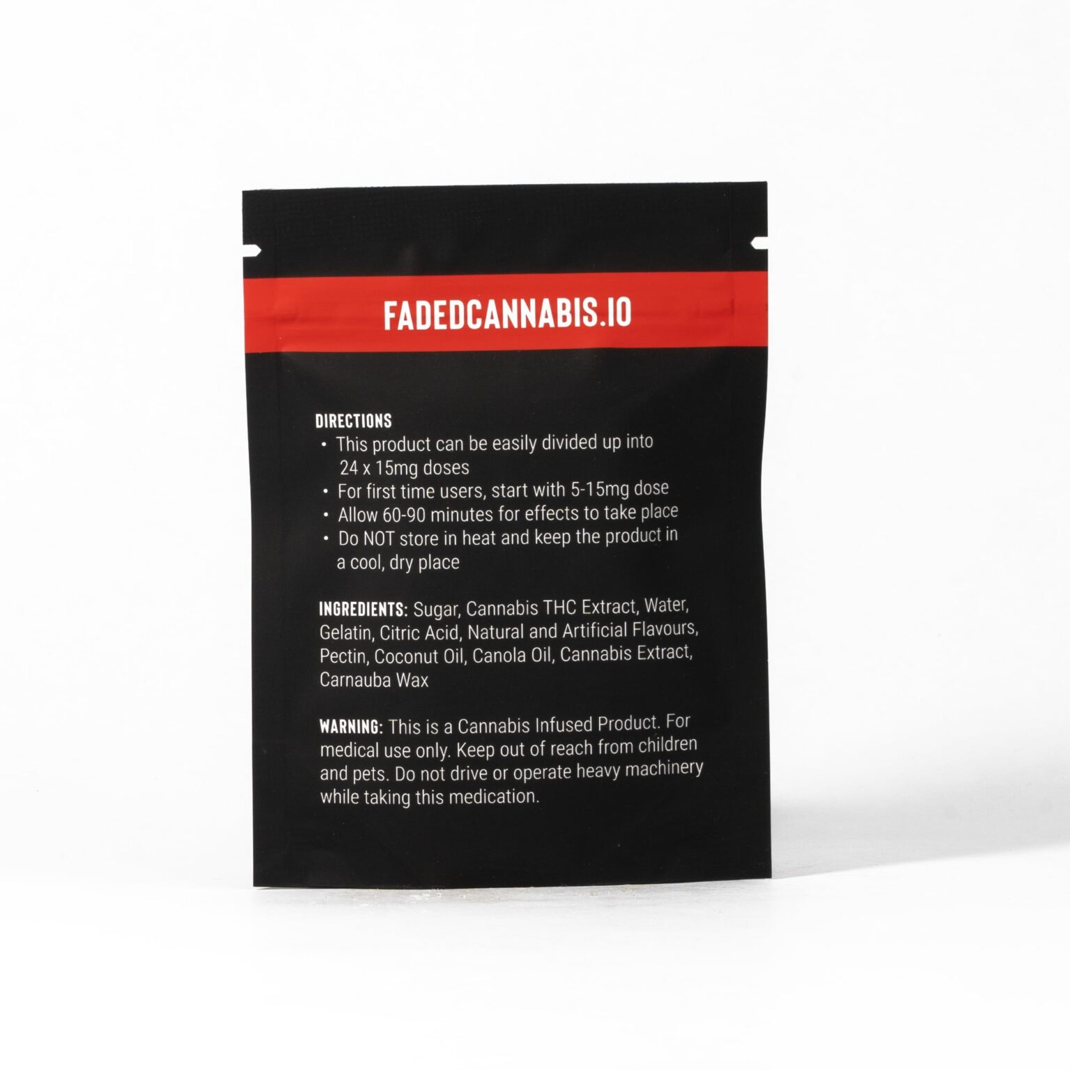 Faded Jelly Blocks - Black Cherry (360mg)