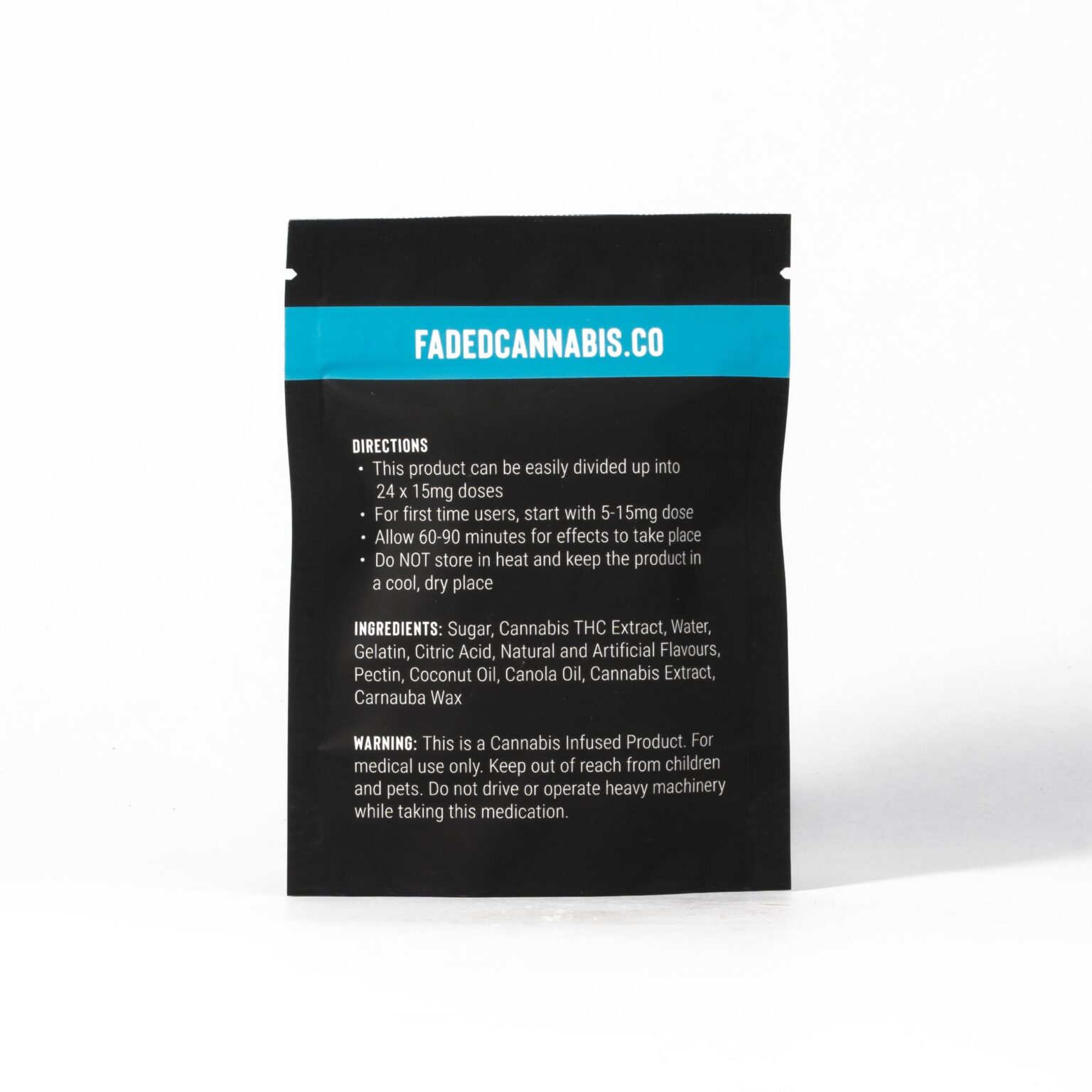 Faded Jelly Blocks - Blue Raspberry (360mg)