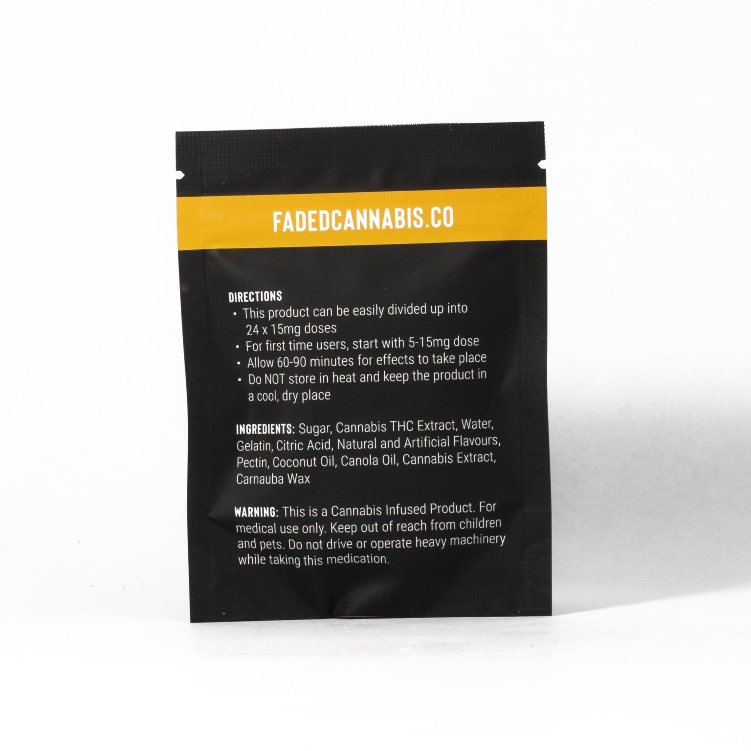 Faded Jelly Blocks - Yuzu Lemon (360mg)