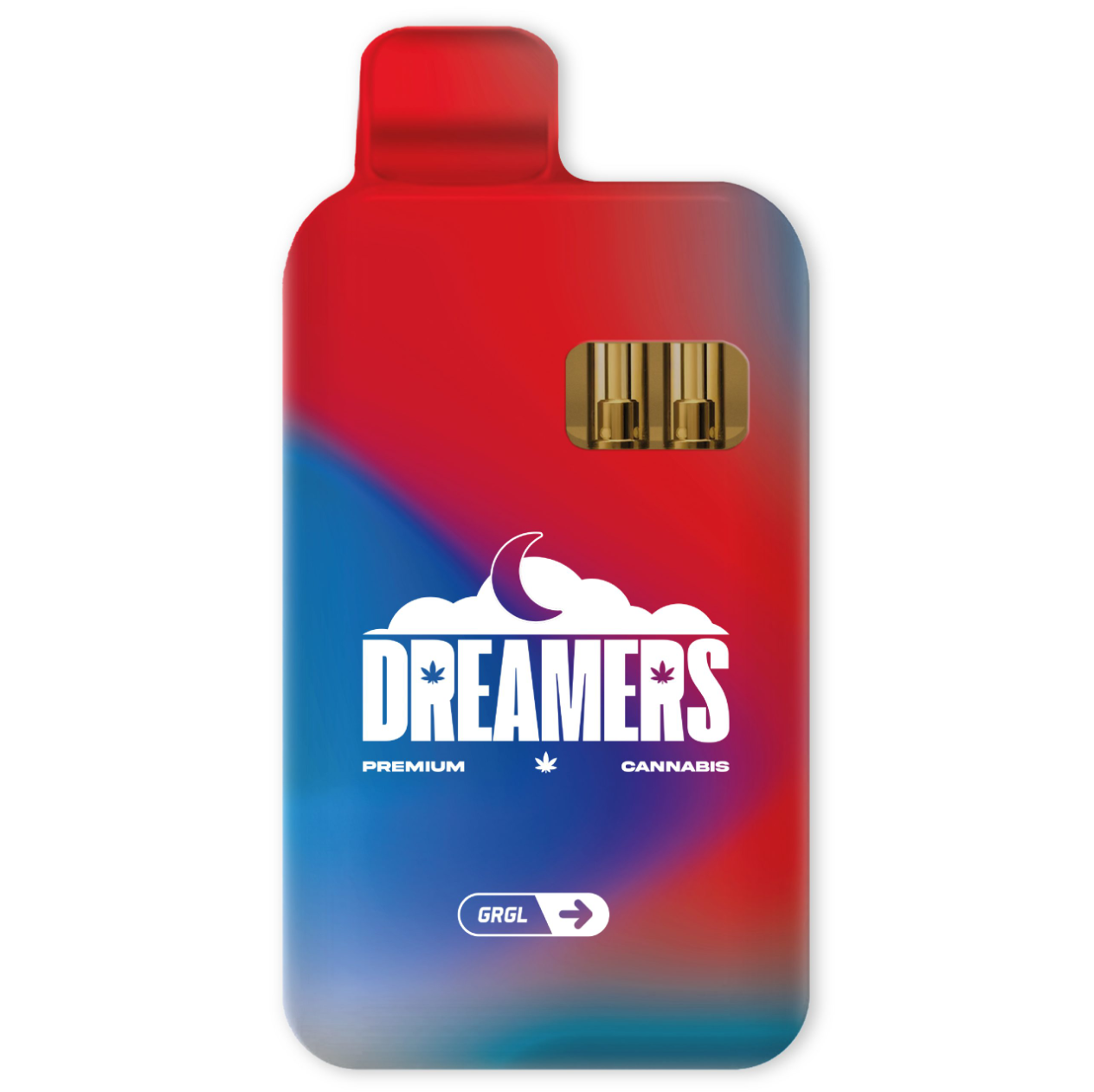 Dreamers 6g Dual Vapes - Gorilla Glue + Strawberry Cough Dreamers 6g Dual Vapes - Gorilla Glue + Strawberry Cough