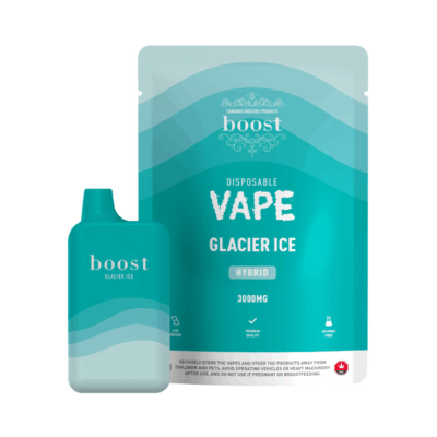 Boost 3g THC Vapes - Glacier Ice