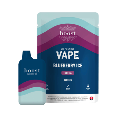 Boost 3g THC Vapes - Blueberry Ice