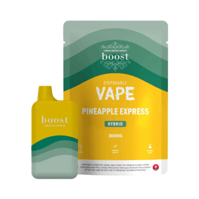 Boost 3g THC Vapes - Pineapple Express
