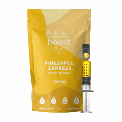 Boost THC Distillate Syringes - Pineapple Express