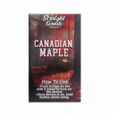 Straight Goods Vape (3g) - Canadian Maple (Hybrid)