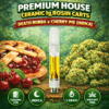 Premium House Ceramic 1g Rosin Carts - Death Bubba x Cherry Pie (Indica)
