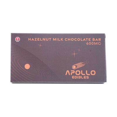 Apollo 600mg THC Bar - Hazelnut Milk Chocolate