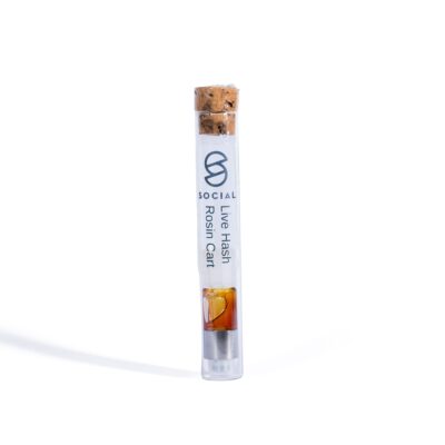Social Live Hash Rosin Cart - 0.5g