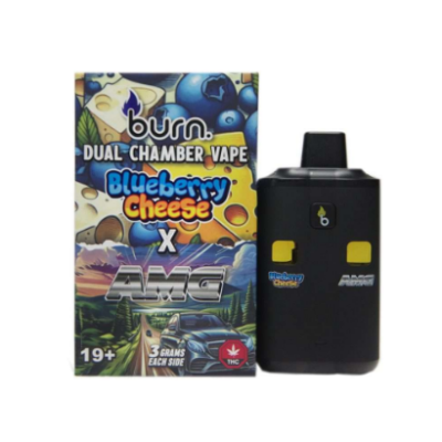 Burn Dual Vape (6g) - Blueberry Cheese + AMG